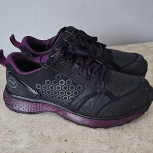 Timberland Pro Work Shoes Womens Size 7 Composite Toe Oil Slip Resistant Rebotl